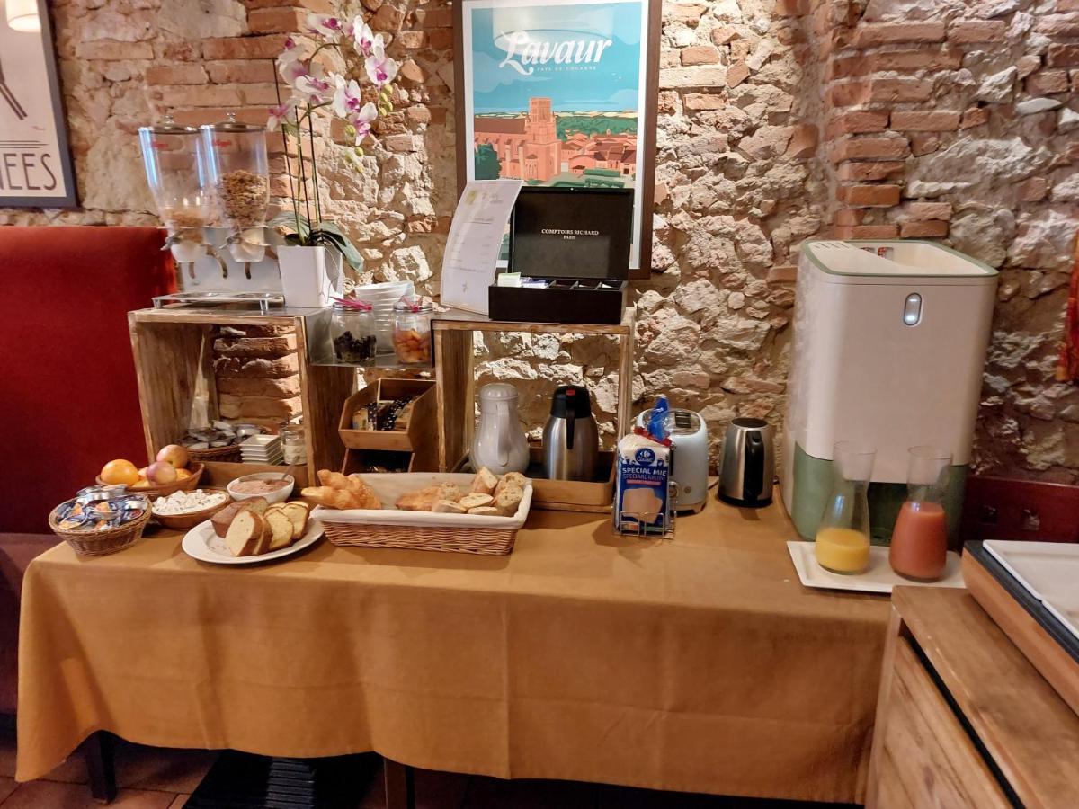 Logis Hotel - Les Pasteliers Lavaur  Eksteriør billede